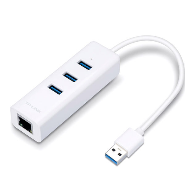 TP-Link UE330 USB 3.0 3-Port Hub & Gigabit Ethernet Adapter