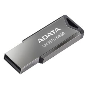 ADATA 64GB UV350 USB 3.2 Flash Drive – Silve