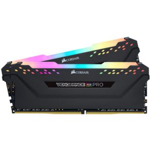 Corsair Vengeance RGB PRO 16GB (2x 8GB) DDR4 3200MHz Memory – Black
