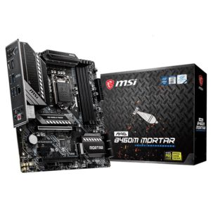MSI MAG B460M MORTAR LGA 1200 Micro-ATX Motherboard