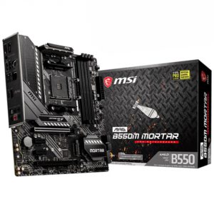 MSI MAG B550M MORTAR AM4 Micro-ATX Motherboard