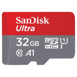 SanDisk 32GB Ultra MicroSDXC UHS-I Memory Card – 98MB/s