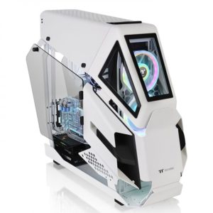 Thermaltake AH T600 Tempered Glass Full Tower E-ATX Chassis – Snow