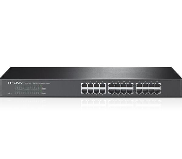 TP-LINK TL-SF1024 10/100M 24 Port Rack Mount Switch