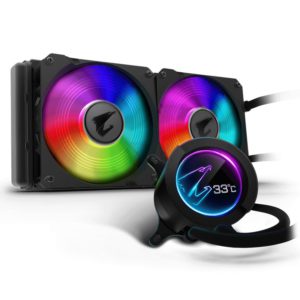Gigabyte AORUS 280 ARGB 140mm LCD Display All-in-One Liquid CPU Cooler