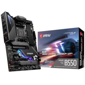 MSI MPG B550 GAMING CARBON WIFI AM4 ATX Motherboard