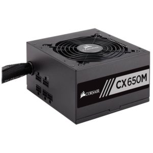 Corsair CX650M 650W 80 Plus Bronze Semi-Modular Power Supply