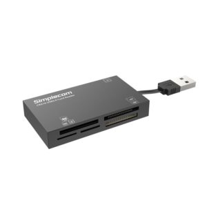 Simplecom CR216-BK USB 2.0 All in One Memory Card Reader – Black
