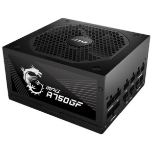 MSI MPG A750GF 750W 80+ Gold Fully Modular ATX Power Supply