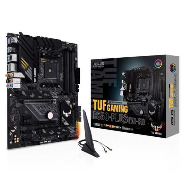 ASUS B550-PLUS TUF Gaming Wi-Fi II AM4 ATX Motherboard