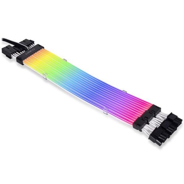 Lian Li Strimer Plus ARGB V2 Triple 8 Pin VGA Extension Cable