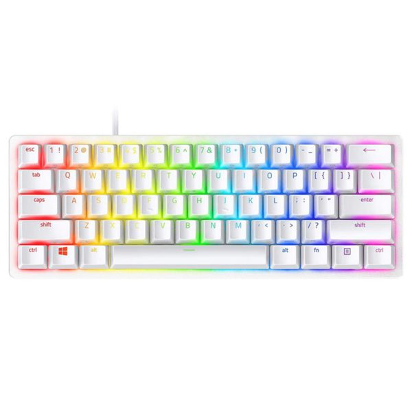 Razer Huntsman Mini Mercury Mechanical Gaming Keyboard – Clicky Optical Switches