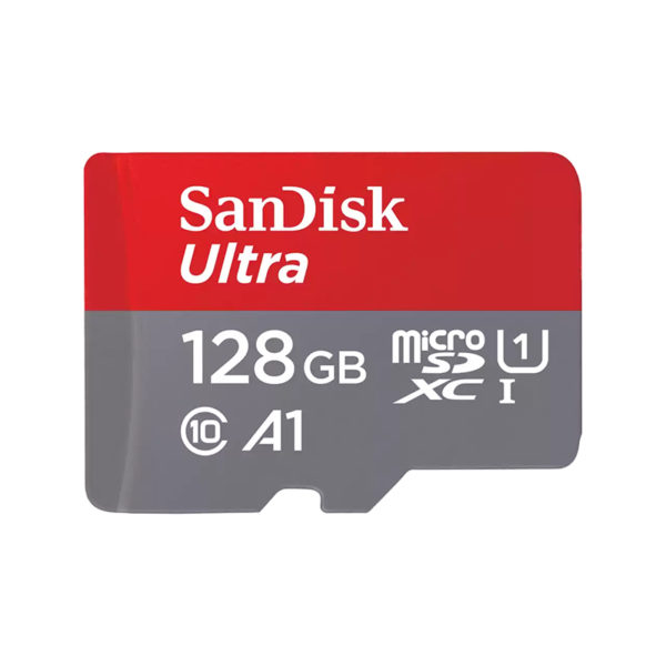SanDisk 128GB Ultra MicroSDXC UHS-I Memory Card – 140MB/s