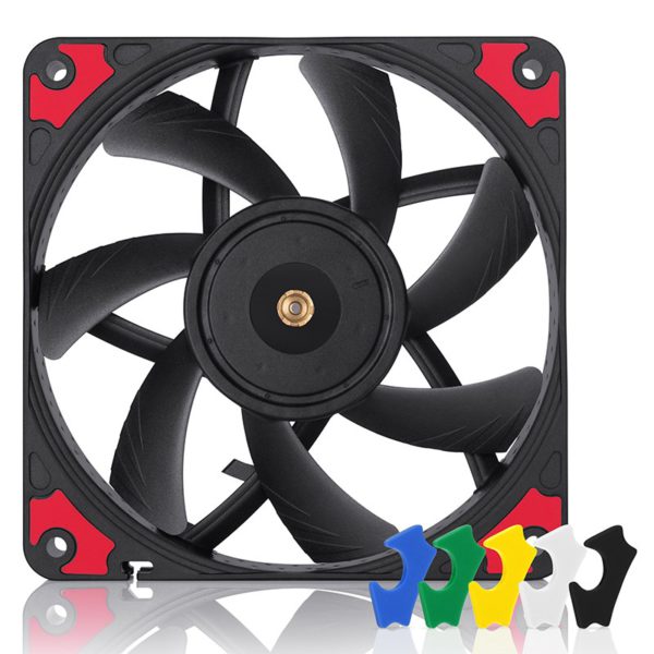 Noctua NF-A12x15 120mm chromax.black.swap Slim PWM Fan