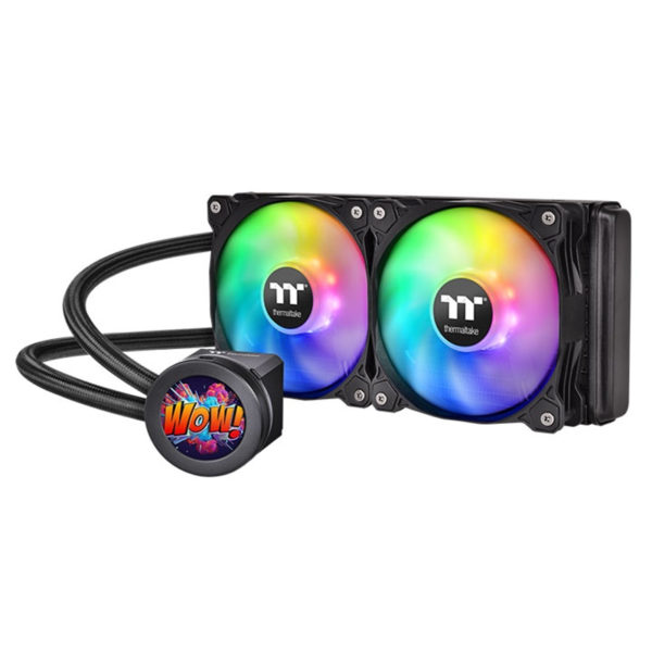 Thermaltake Floe Ultra 240mm RGB All-In-One Liquid Cooler with LCD Display