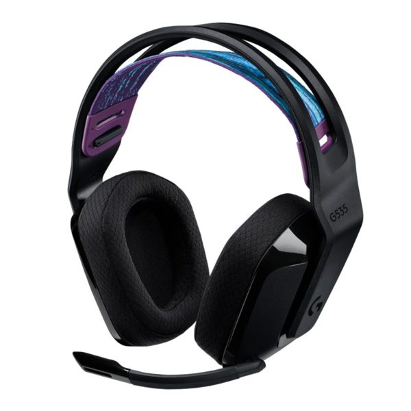 Logitech G535 LIGHTSPEED Wireless RGB Gaming Headset – Black