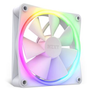 NZXT F120RGB 120mm RGB Case Fan – Single (White)