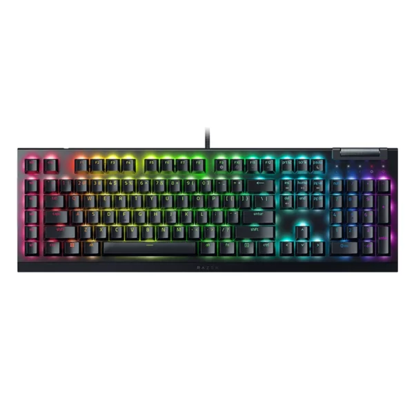 Razer Blackwidow V4 X Mechanical Gaming Keyboard – Clicky Green Switches