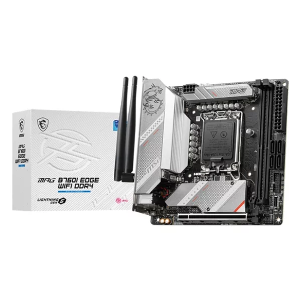 MSI MPG B760I EDGE WIFI DDR4 LGA 1700 Mini-ITX Motherboard