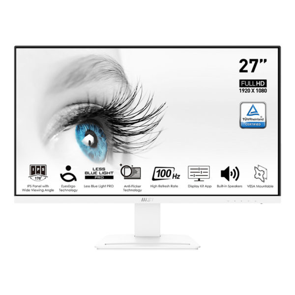 MSI PRO MP273AW 27″ 100Hz Full HD 1ms Anti-Glare IPS Business Monitor
