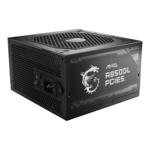 MSI MAG A850GL 850W 80+ Gold Fully Modular ATX 3.0 PCIE5 Power Supply
