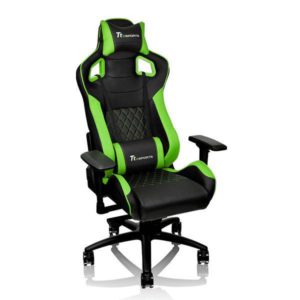 Thermaltake Tt eSPORTS GT FIT Gaming Chair – Black & Green