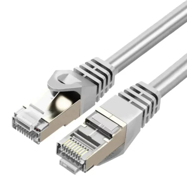 Cruxtec Cat7 SFTP Shield Ethernet Cable – 20m White