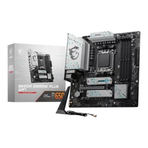 MSI B650M GAMING PLUS WIFI AM5 mATX Motherboard