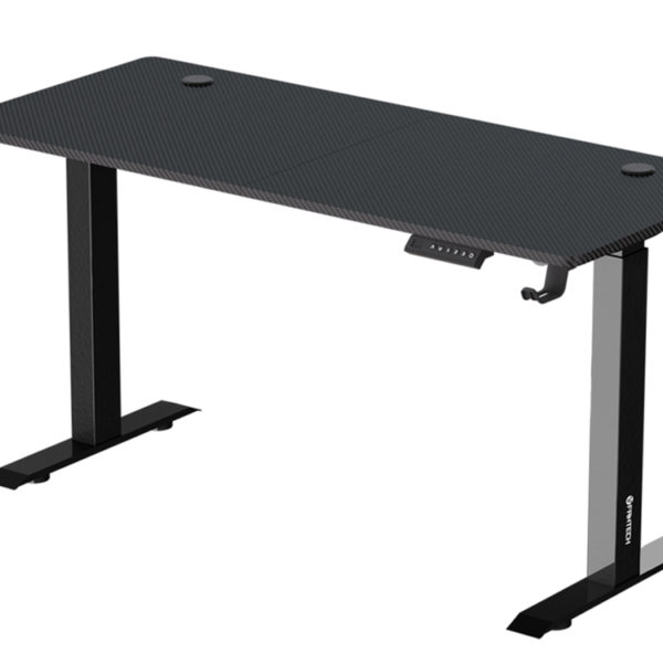 Fantech GD914 Office Desk Height Adjustable Motorised Electric Stand Gaming Table 140x60cm – Black