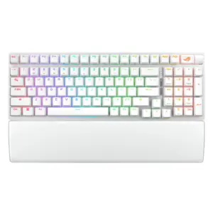 ASUS ROG Strix Scope II 96 Wireless White Mechanical Gaming Keyboard – NX Snow