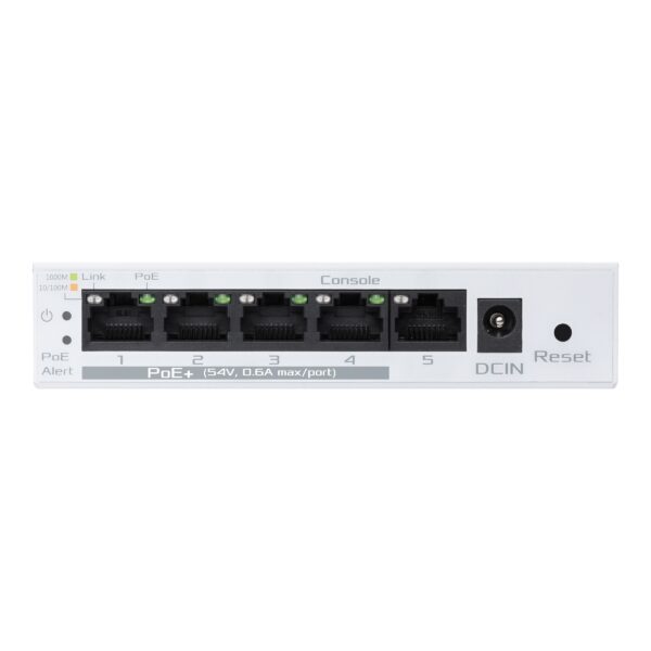 ASUS ExpertWiFi EBP15 Smart Managed 5 Port Gigabit PoE+ Switch