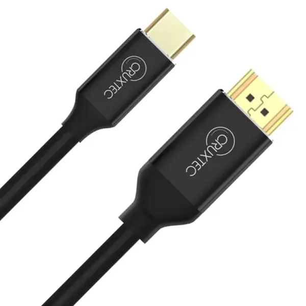 Cruxtec USB-C to HDMI 2.1 8K/60Hz Male to Male Cable – 1m