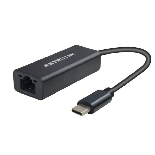 Astrotek USB-C to RJ45 Gigabit LAN Network Ethernet Adapter 15cm Cable Male to Female