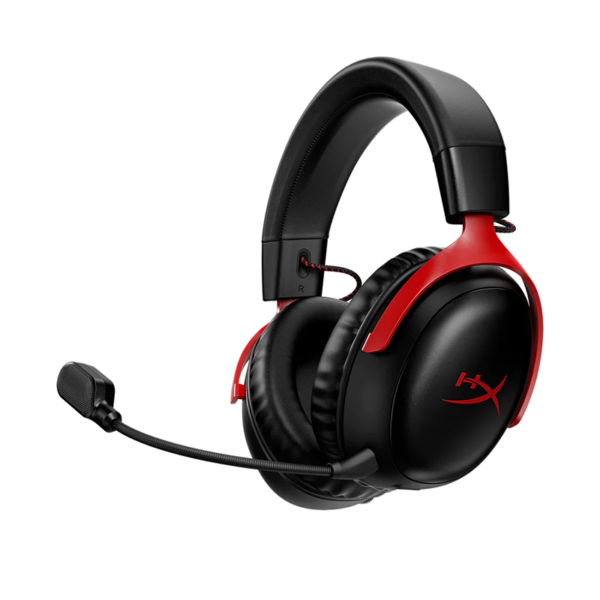 HyperX Cloud III Wireless Gaming Headset – Red