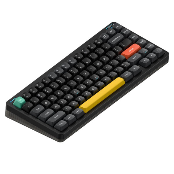 NuPhy Halo75 V2 Hot-Swappable RGB Black Wireless Mechanical Keyboard – Mint