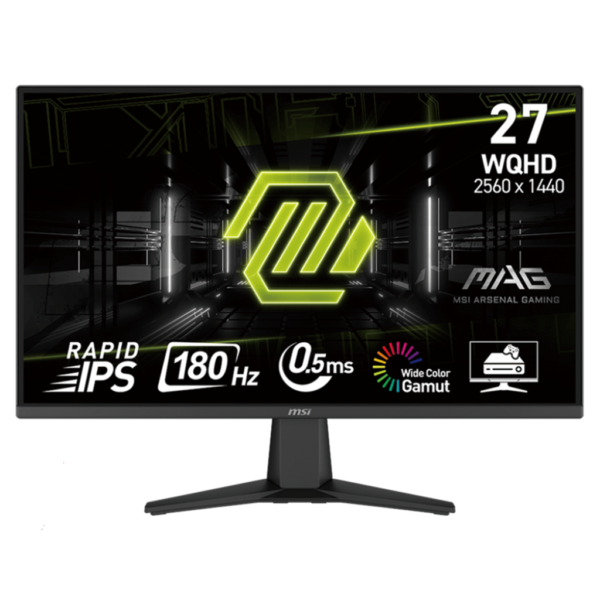 MSI MAG 275QF 27″ 180Hz WQHD 1ms Adaptive Sync IPS Gaming Monitor