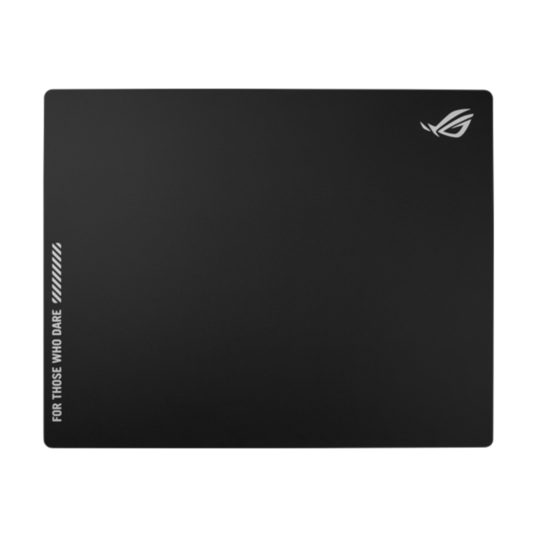 ASUS ROG Moonstone Ace L Glass Gaming Mouse Pad – Black