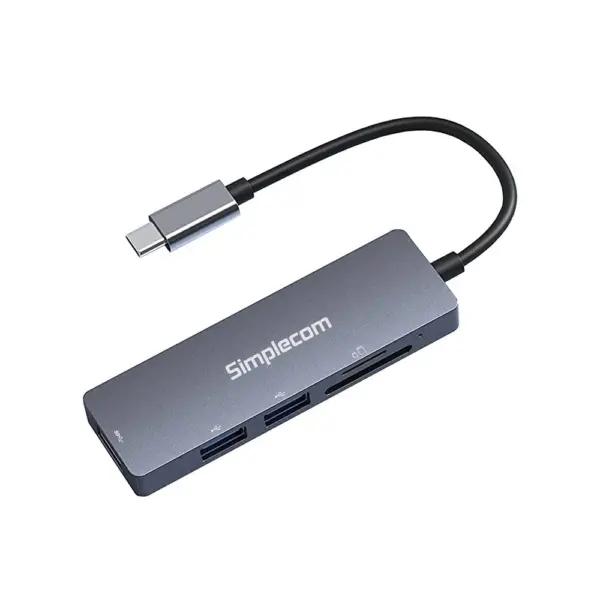 Simplecom CH255 USB-C 5-in-1 Multiport Adapter