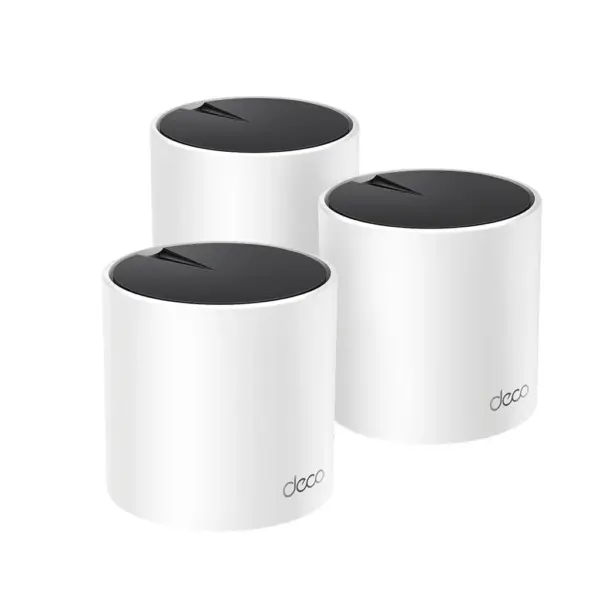 TP-Link Deco X55 V1 AX3000 Whole Home Mesh Wi-Fi 6 Router System – 3 Pack