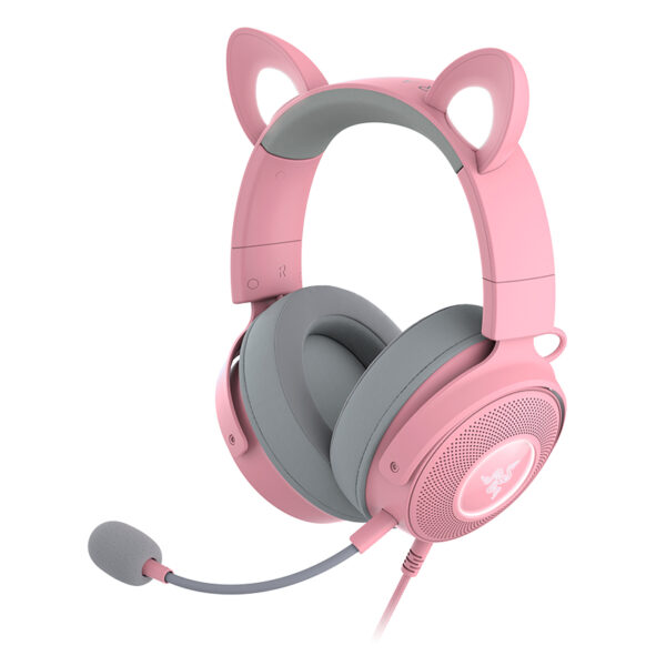 Razer Kraken Kitty V2 Pro Wired RGB Gaming Headset – Quartz