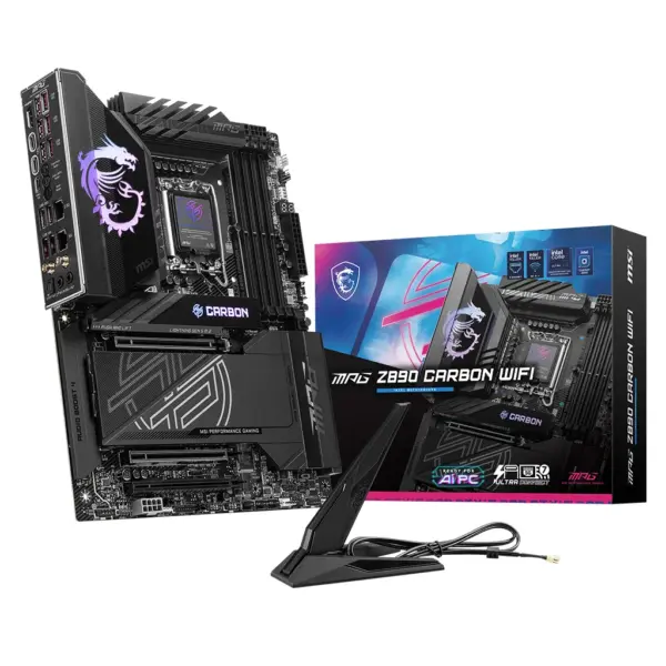 MSI MPG Z890 Carbon WIFI Intel LGA 1851 ATX Motherboard