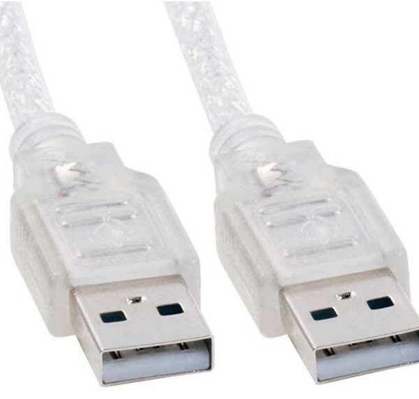 8Ware 2m USB 2.0 Cable – Type A to Type A Male to Male High Speed Data Transfer
