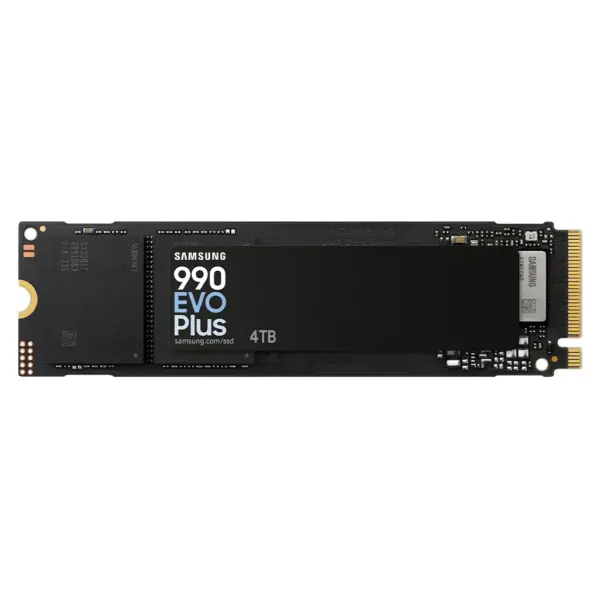 Samsung 990 EVO Plus 4TB PCIe 5.0/4.0 NVMe M.2 2280 SSD – MZ-V9S4T0BW