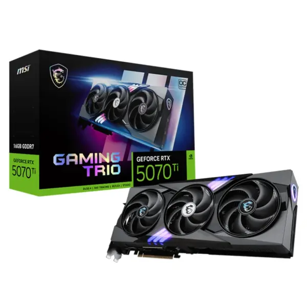 MSI GeForce RTX 5070 Ti GAMING TRIO OC 16GB Video Card