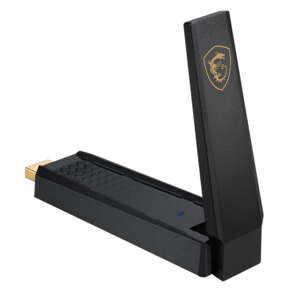 MSI GUAXE54 AXE5400 Wi-Fi 6E Tri-Band USB Adapter
