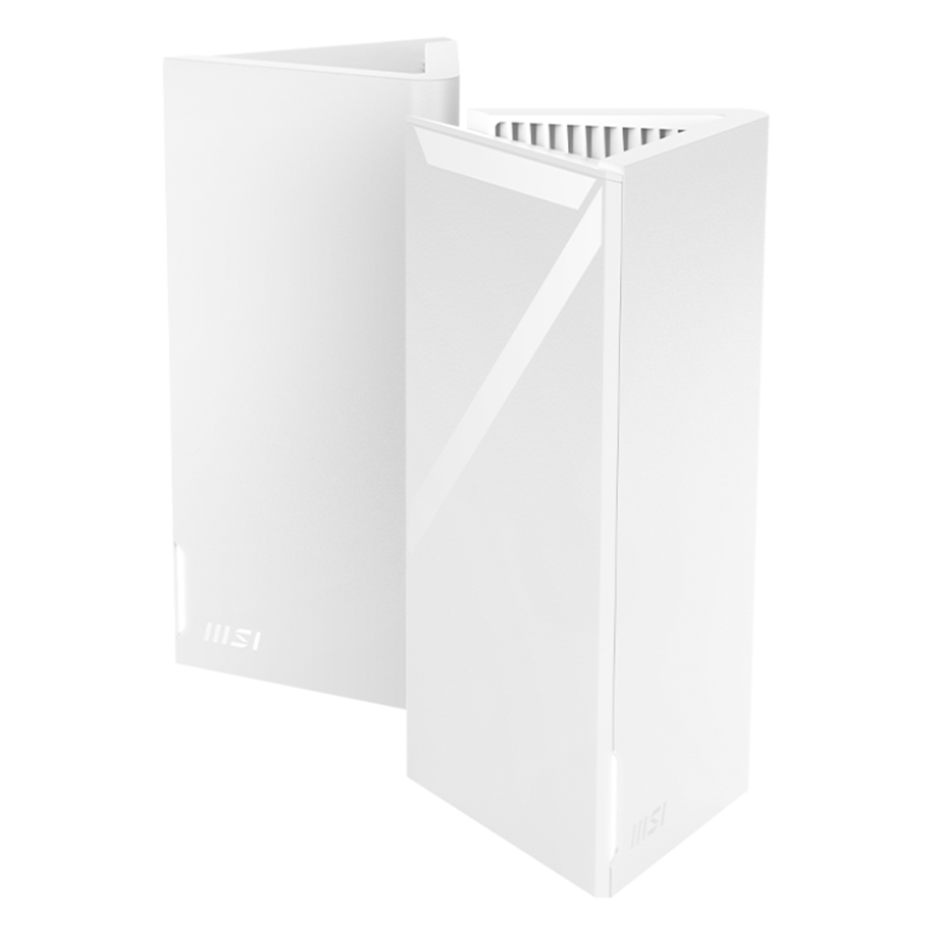 MSI Roamii BE Lite WiFi 7 Sistema Di Rete A Rete, 1 Confezione, Dual-Band, 3600 Mbps, 2.5G & Gigabit LAN, Copertura Di Tutta La Casa, Installazione