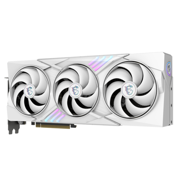 MSI GeForce RTX 5070 GAMING TRIO OC 12GB Video Card – White