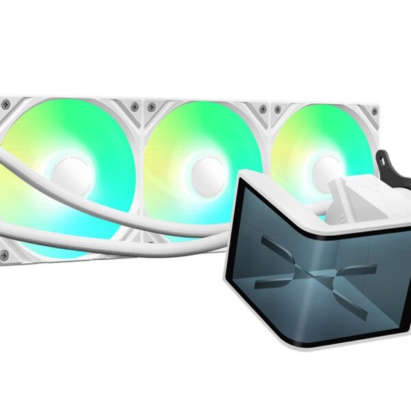 TRYX PANORAMA SE 360 ARGB White AIO Liquid CPU Cooler