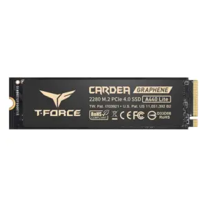 Team TM8FFQ002T0C129 T-FORCE A440 Lite M.2 2280 PCIe 4.0 x4 Internal SSD 2TB