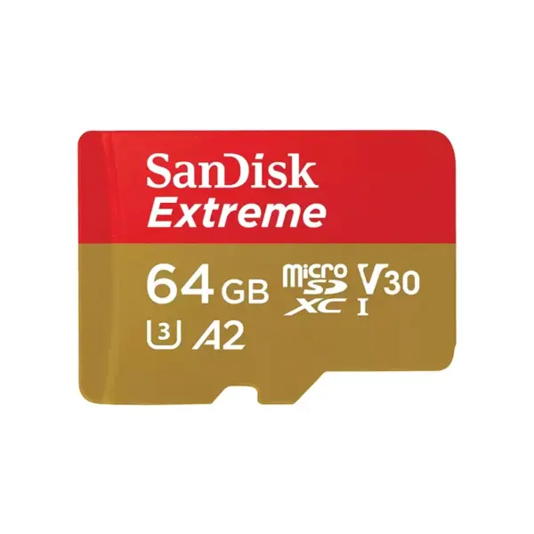 SanDisk 64GB Extreme MicroSDXC UHS-I Memory Card – 170MB/s